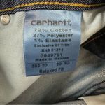 Carhartt  Women's Relaxed Fit Jeans Dark Wash 20 Photo 6