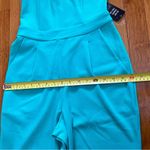 EXPRESS Aqua Green Sweetheart Neck Strapless Jumpsuit New with Tag Photo 11