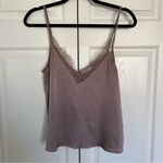 Socialite Mauve Lace and Satin Slip Top Size M Photo 1