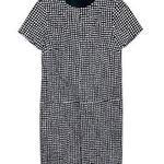 Carlisle Chic Black and White Patterned Dress Photo 0