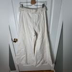 Farm Rio Belted Wide-Leg Twill Pants M Photo 4