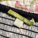 Gianni Bini  Jessica blouse small flower gardens cropped top on or off shoulder Photo 5