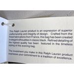 Ralph Lauren 80s Polo Vtg Velvet Mini Bag Drawstring Gold Bullion NIB France Photo 5