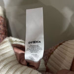 Anthropologie Maeve By Anthroplogie Tweed Lurex Coatigan Pink Cream Gold Button Size Medium Photo 9