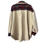 Blue Buttercup Boutique Oversized Button down Tapestry Western Shacket Photo 1