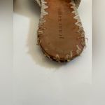 Jenni Kayne Rafia Crossover Sandals sz 38 Tan Photo 6