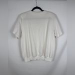 Alfred Dunner Cream  Button-Up Women's Top Photo 2