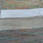 Kollie More Color Block Shawl Wrap Poncho Cape Ultra Soft Cozy Boho Gray NWOT Size undefined Photo 9