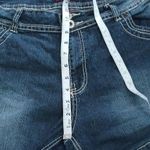 Angels Dark Denim Blue Jean Shorts Size 16 Photo 11