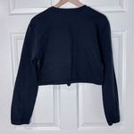 Belen Gina Vintage Sweatshirt Black Cropped Photo 7