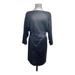 J.Crew  Women’s Navy Blue Wool Pinstripe Pencil Skirt Size 2 Photo 8