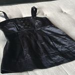 Marc by Marc Jacobs Marc‎ by Marc Jacobs Black Satin Womens Sleeveless Blouse Size 2 Photo 3