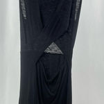 Emory park Front Cut Out Sleeveless Mini Dress in Black Size Medium Photo 0