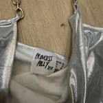 Princess Polly METALLIC HALTER TOP Photo 1