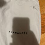 Alphalete Light Grey Joggers Size Small Photo 2