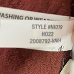 Madewell  Lightspun Maira Wrap Top Brown V Neck Floral Embroidered Women’s Size S Photo 7