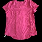 CRZ Yoga  Pima Cotton Short Sleeve Casual T-shirt Top, Pink, XL, nwot Photo 2