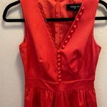 Paule Ka Red Button Front Mini Dress Size 36 Photo 7