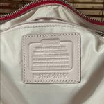 Coach Legacy Weekend Colorblock Signature Nylon Hippie Swing Bag in Pink Ruby Photo 6