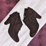 kim rogers Ankle Boots Vera Suede Brown Booties Size 8M Photo 8