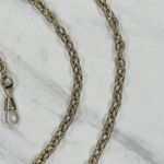 Skinny Gold Tone Chain Link Purse Handbag Replacement Strap ✨ Photo 4