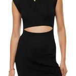 Aritzia  Wilfred Free cut out knit black mini dress Medium Photo 0