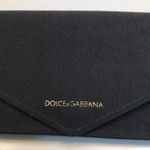Dolce & Gabbana Black Fabric Eyeglass Case Photo 1