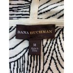Dana Buchman  Sweater‎ Women’s Medium Open Cardigan B&W Lagenlook Mature Office Photo 3
