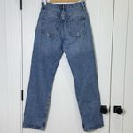 AGOLDE  90s Pinch Waist Jeans High Rise Straight Leg Distressed Rule Blue Size 28 Photo 3
