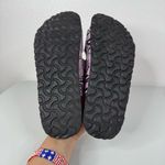 Birkenstock Betula Purple Snakeskin Print Sandals Size 10 Photo 5