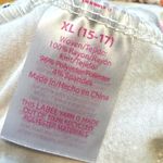 No Boundaries  Juniors XL 15 17 Orange Pink Floral Shorts Crop Top Matching Set Photo 11