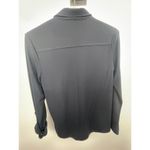 Ralph Lauren Lauren size M Sleek navy blouse with Brass Accents Photo 6