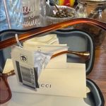 Gucci Women's Sunglasses in Orange and Pink Photo 8