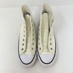 Converse Chuck Taylor All Star Leather High Top Sneaker Cream Size 6.5 Photo 2