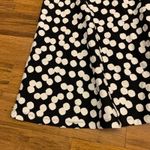 Leota for Dia & Co Skater Skirt Womens Size 3X Black White Polka Dot Print Plus Photo 1
