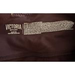 Victoria's Secret ‎ M Victoria Sport Metallic Mesh Knockout Tight Leggings Maroon Photo 6