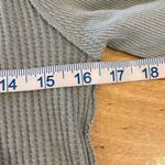 We The Free Thermal Crewneck Thumbhole Top Shirt Jersey Sage Green Size Small NW Photo 6