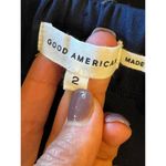 Good American  Shorts Women Medium Blue Rinse High Rise Weekend Relaxed Poplin‎ Photo 6