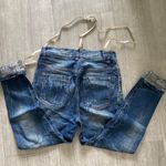 MET Jeans with a MET suspender Blue Size 26 Photo 1