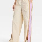 JoyLab New Wide Leg Track Pants 100% Nylon Quick Dry Extra Long Length Small Photo 0