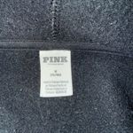 PINK - Victoria's Secret Victoria's Secret Pink Ivy Fleece Relaxed Full Zip Hoodie Color Black Racing Med Photo 4