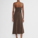 Babaton Wilfred Resolution Dress Size Medium NWT - Deep Taupe Photo 3