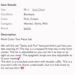 Illa Illa  Two Piece set Size:Large❤️ NWT Photo 4