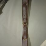 Leather Belt Ann Taylor Loft Brown Brass Buckle Size 36 Medium Genuine Leather Photo 8