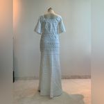 Handmade Stunning Vintage 70’s Hand Crochet Mexican Wedding Dress Never Worn, sz 2/4 Photo 4