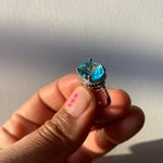 Beverly Hills Boutique Ring... Blue Photo 2