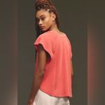 Sundry  by Anthropology Love Life Shirt NWT embroidered Photo 3