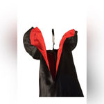 Alfred Angelo Disney Gown Size 12 Red & Black Satin Beaded Dress NWT Photo 4