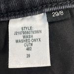 Veronica Beard Emma Mid-rise Skinny Jeans Washed Onyx Black Raw Hem stretch 29 Photo 8