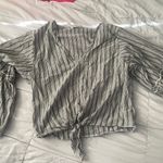 Lavender Field Blouse Bell Sleeves Small Madewell Like Photo 0